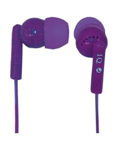 Supersonic IQ-106 PURPLE Porockz Stereo Earphones (Purple)