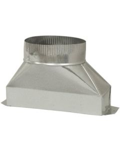 Deflecto DGT36 Galvanized Round Transition (6")
